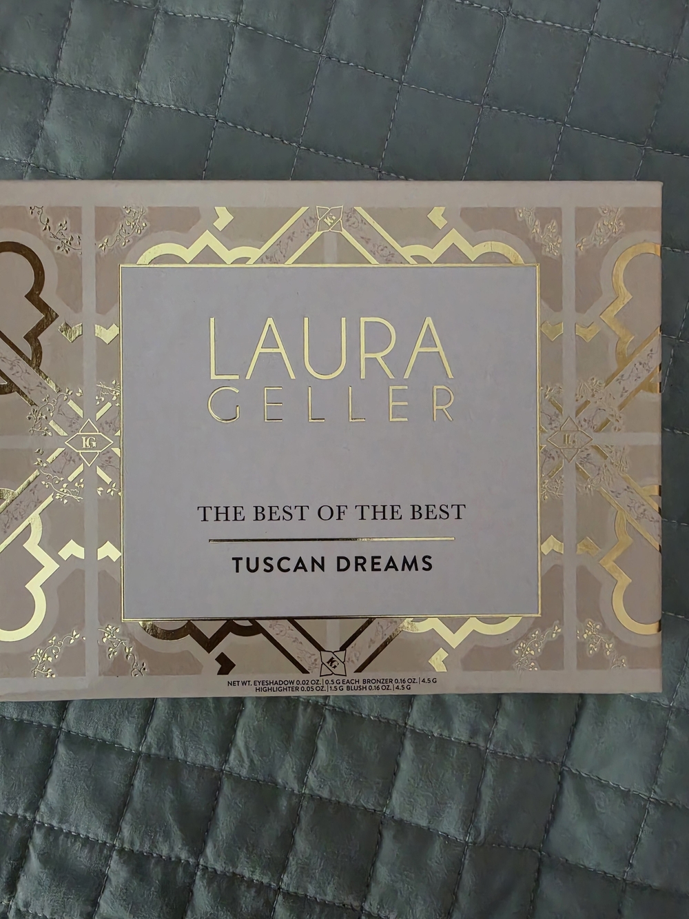 Laura Geller Tuscan Dreams Blush & Face Palette - Pink, Gold, Cream